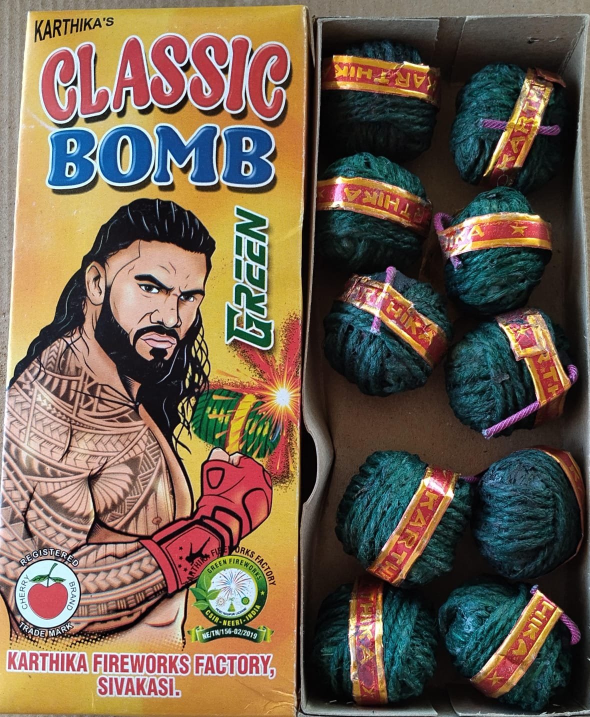 Classic bomb green