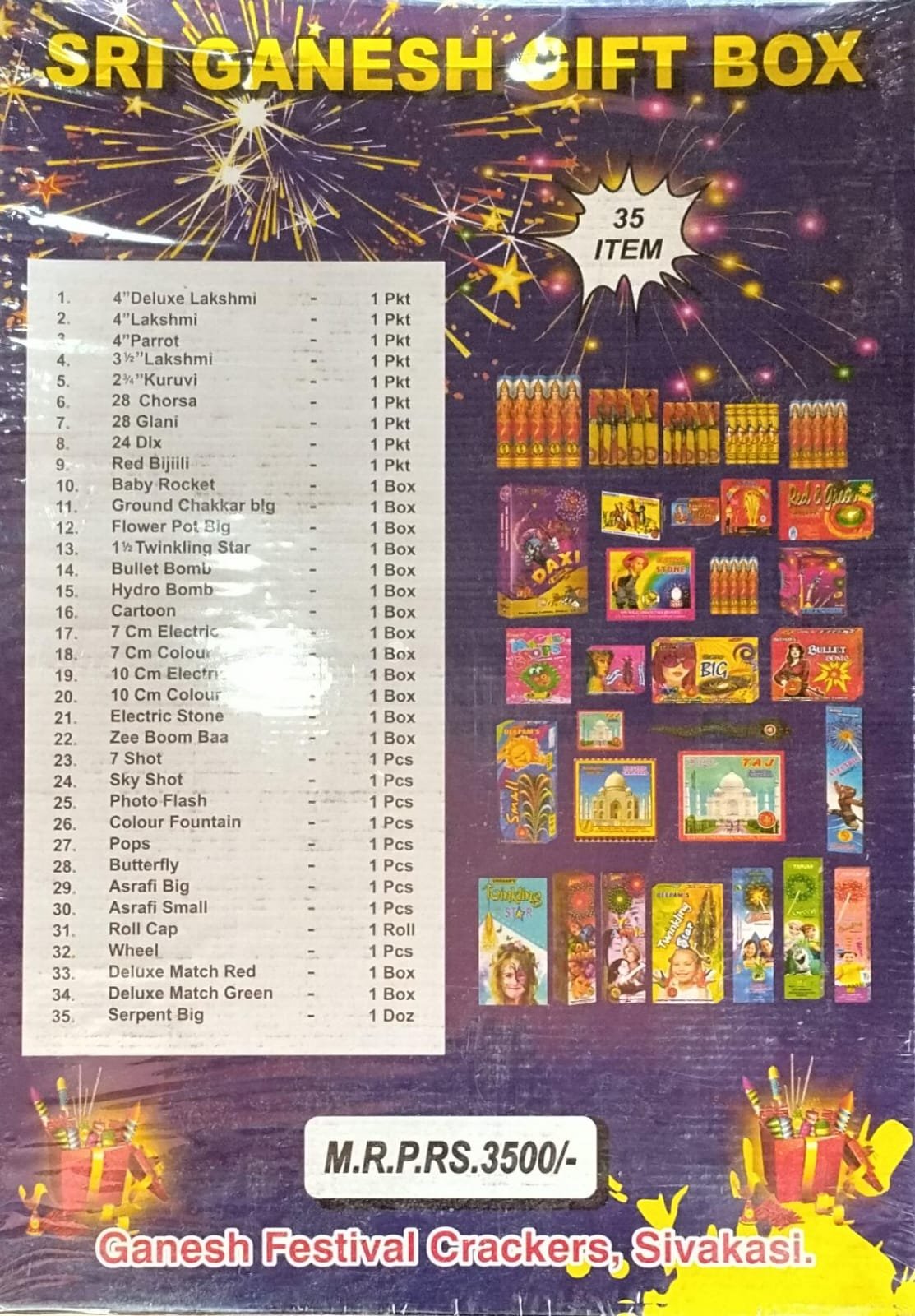 35 items
