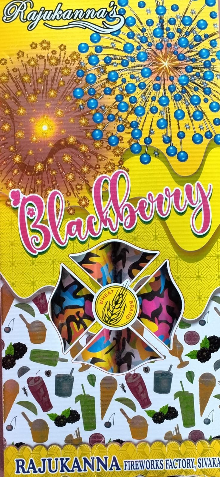 Blackberry, Blueberry, Strawberry, Raspberry, Cranberry (2 pcs)